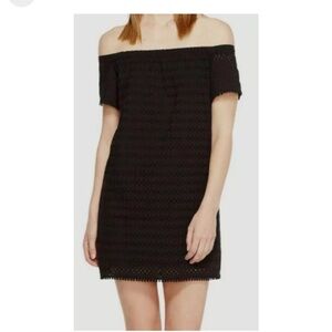 Michael Stars Eyelet Off the Shoulder Dress NWT